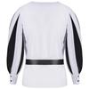 European & American Retro Medieval Costume Lace-up Shirt Cosplay Top