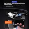 Handheld Car Air Compressor 120W Rechargeable Wireless/Wired Air Pump Portable Car Tire Inflator Digital Display and Pointer Suitable for Car and Bike