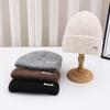 Small Face Warm Wool Hat Female Tide Autumn And Winter Versatile Letter Men Thickened Knitted Hat Cold Hat