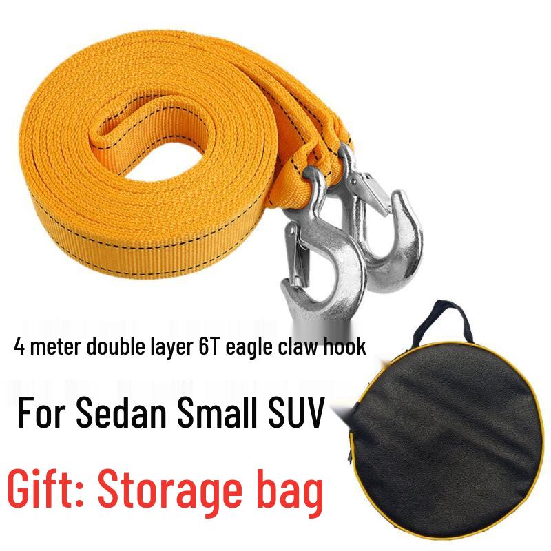 Off-Road and Sedan Tow Rope for Car Rescue