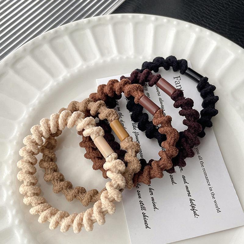 High Elasticity, Durable, Simple Ponytail Hair Rope Headpiece For Girlfriend Gifts