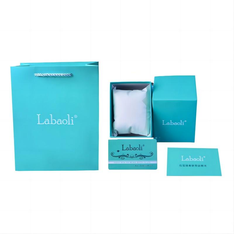 Labaoli Quartz Movement Belt Strap Watch Women's Watch Black Dial Waterproof LA555