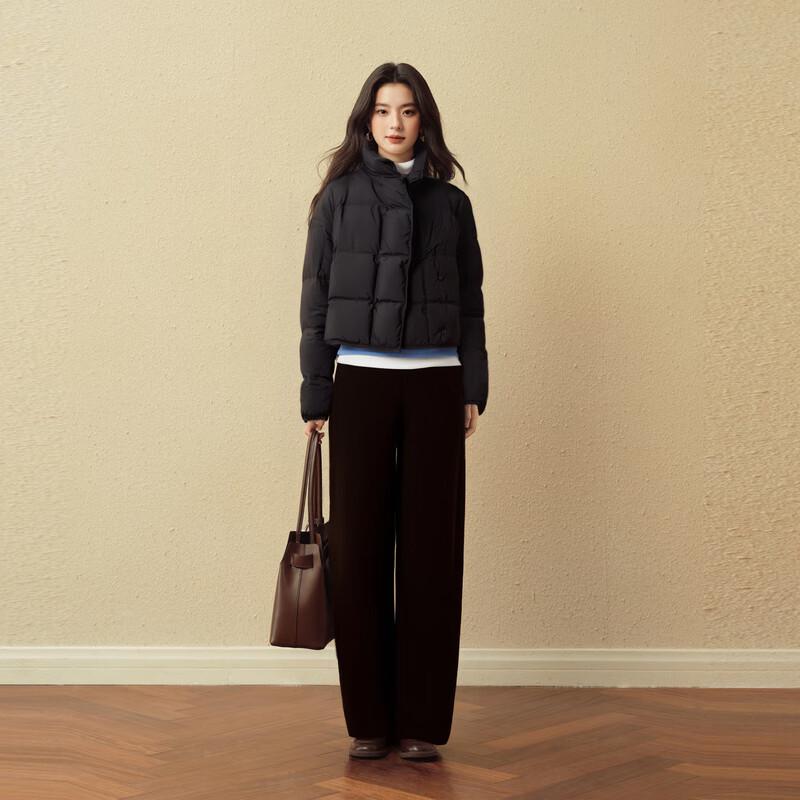 SEIFINI Women's Lightweight Hooded Puffer Down Jacket