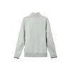 Nike Düz Renk Yarım Fermuarlı Düşük Omuzlu Kazak Erkek Sweatshirt Gri FB7999-063