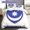 PFC logo Bedding Quilt Set Quilt Cover Pillowcase Home Decoration Birthday Gift (1 * duvet cover + 2 * pillowcase, without core)