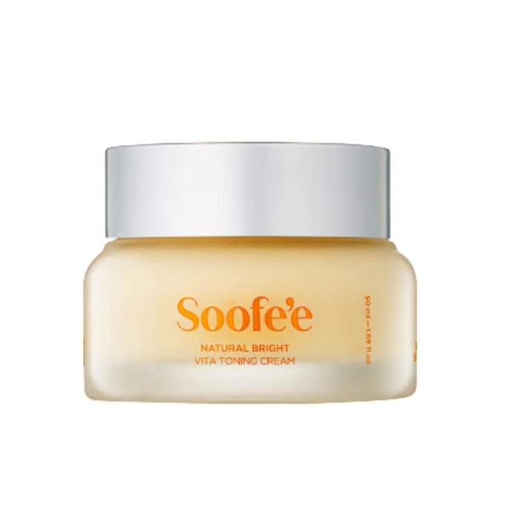 [Soofee] Natural Bright Vita Toning Cream Brightening & Moisturizing Face Cream 50ml