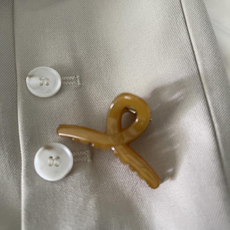 Exquisite Cross-shaped Small Claw Clips  Small Clips  Headwear Side Small Hair Clips  Back of The Head Claw Clips  Bangs  Hair Clippers  Top Clips