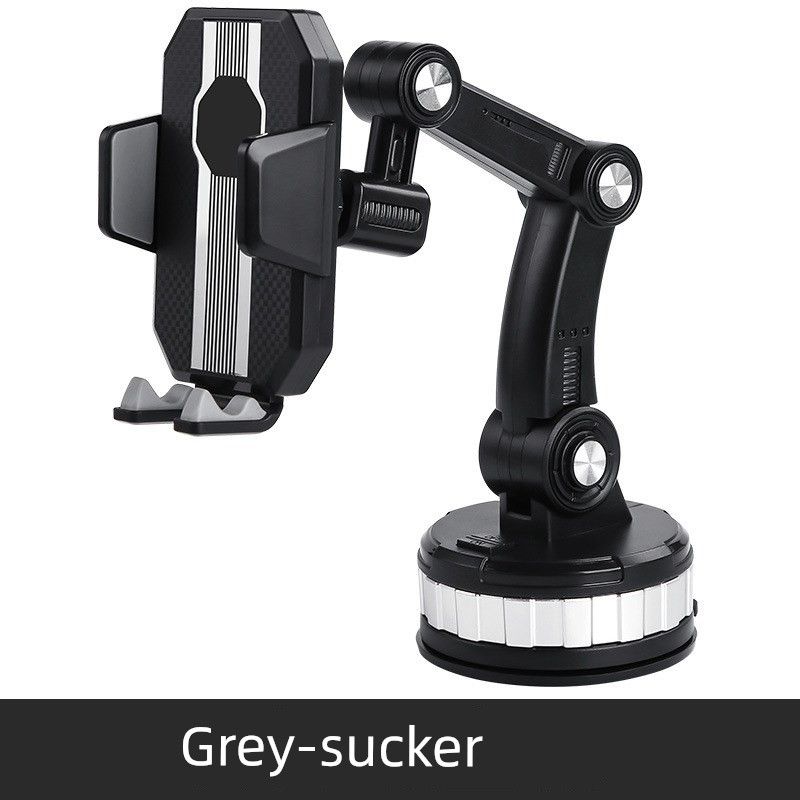 Car Phone Holder F Car with Suction Cup Dashboard Truck Navigation Fixed Support Frame New New Gray Model