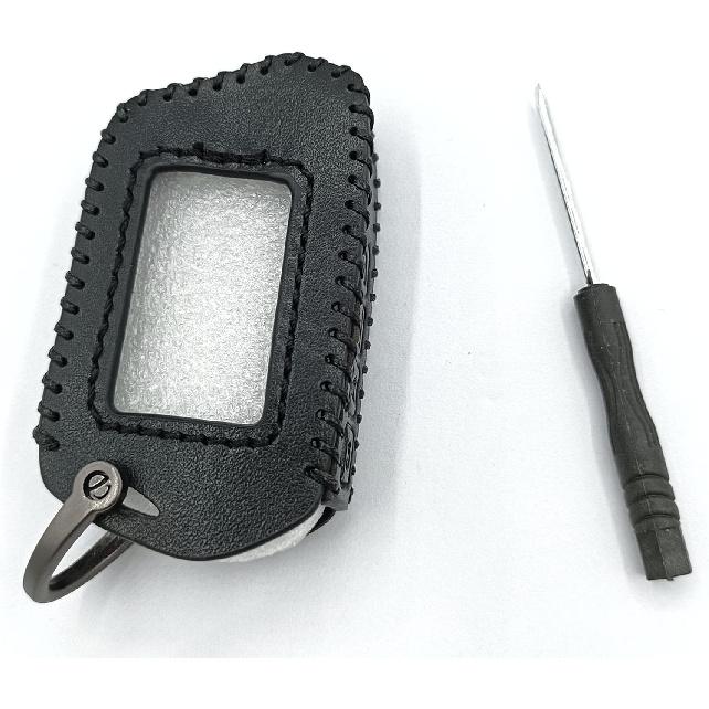 Leather case # RFX-2WT9-FM T9 Key fob Replacement Part New for Compustar