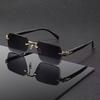 New Trendy Frameless Fashion Sunglasses For Men And Women With Unique Design