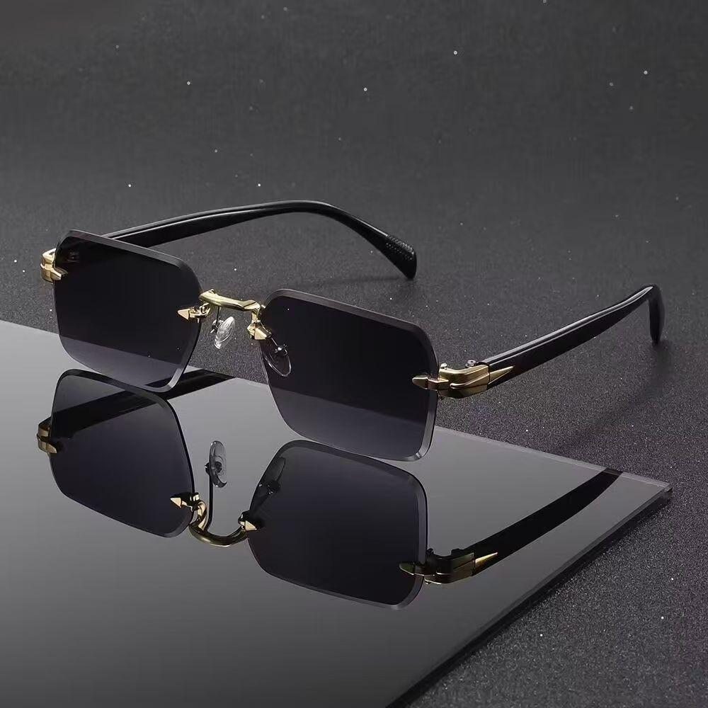 New Trendy Frameless Fashion Sunglasses For Men And Women With Unique Design