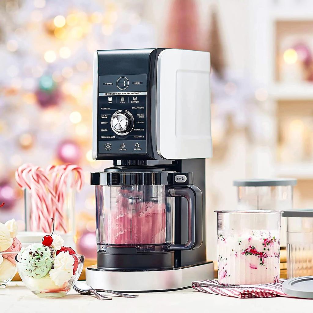 For NC301 NC299AMZ NC300 CN305A CN301CO Yogurt Container Tubs Food Freezer Ice Cream Pint Cup Maker Storage Jar With Lid