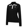 ANEW GOLF Women Sp Collar Point Sweater_Bk