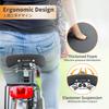 BOOSDEN Bicycle Replacement Compatible with City Bikes and Electric Extra Shock Absorbing Saddle, Pain-Free, Black, Soft, Large, Saddle, Bikes,