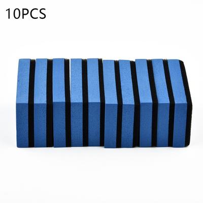 10*-Nano Wax Cleaning Ceramic Glass Applicator Pad Car Coating Sponge Wash Foam
