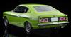 Tomytec Tomica Limited Vintage Neo Mitsubishi Colt Galant GTO MR 1970 Finished Model 1/64 LV-N204d Model, Yellow-Green,
