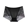 Silk World Women's Sexy 100% Mulberry Silk Lace Low-Rise Briefs