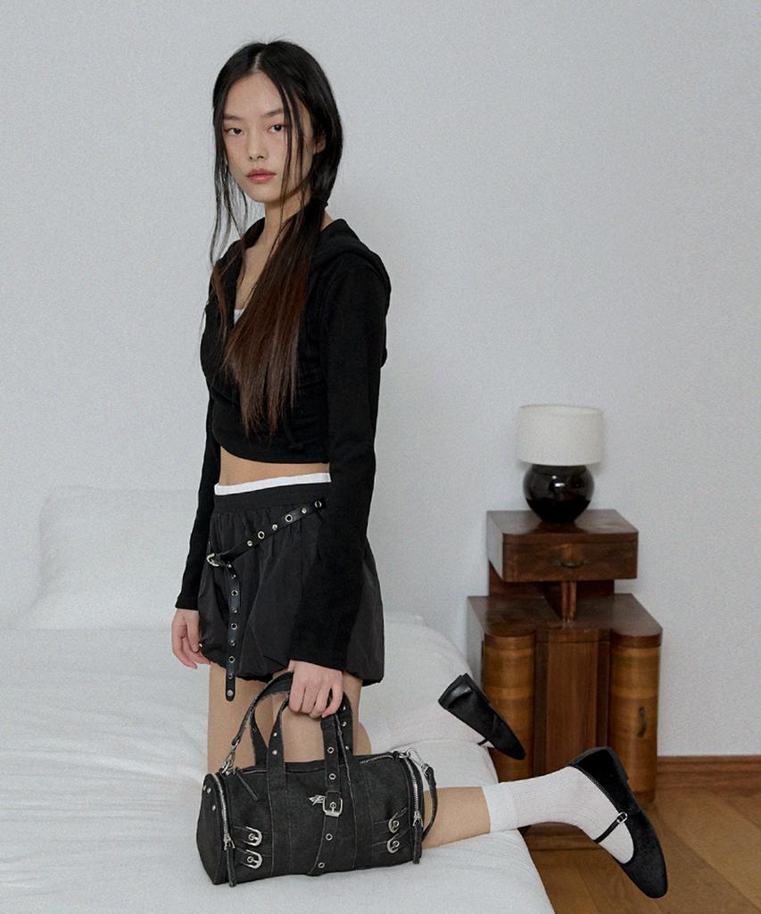 Raiment Canvas Drum Bag_Black