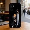 Bleach Ichigo Kurosaki Phone Case For Samsung Galaxy A73,A72,A71,A70,A53,A52,A51,Soft Silicone Black Cover