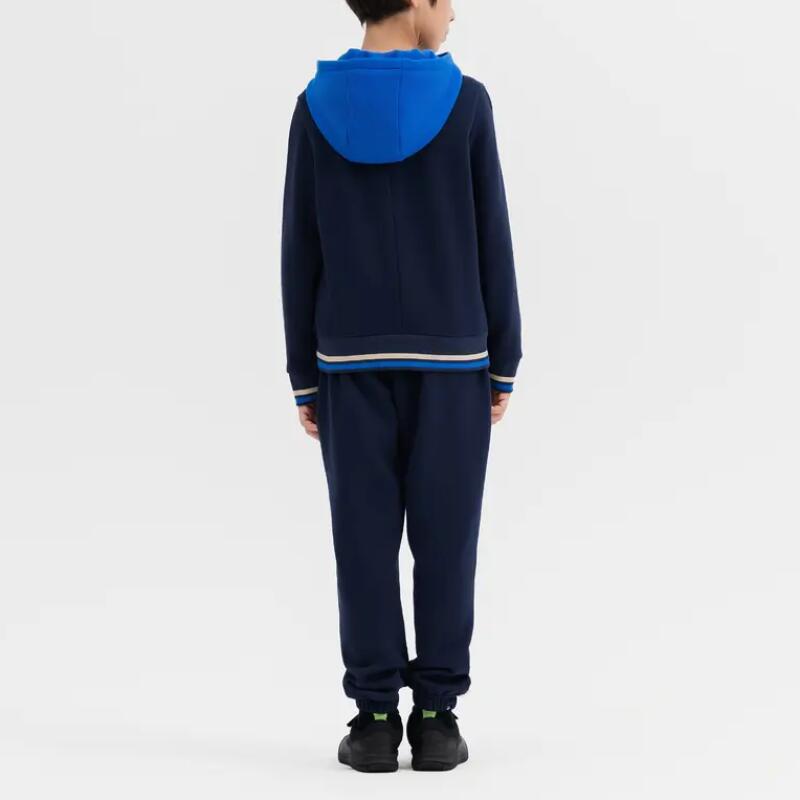 Decathlon 500 Comfortable and Warm Solid Colour Trousers Grey Blue Teen