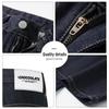 CHOCOOLATEit Men's American Retro Raw Denim Wide-Leg Flare Jeans
