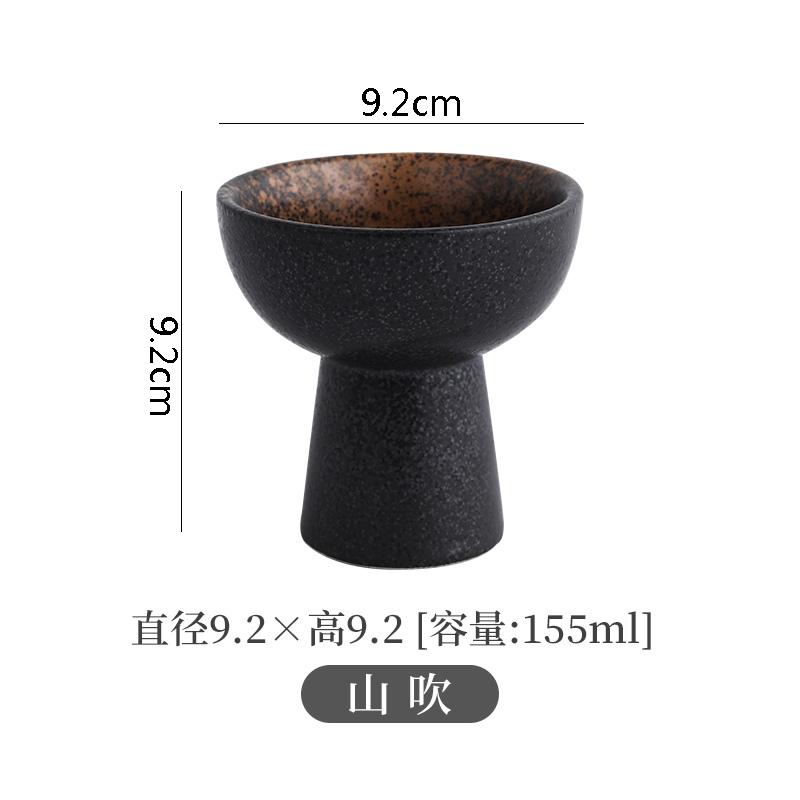 Ceramic Dinner Bowls High Feet Snack Bread Dessert Tray Soup Basin Soup Bowl Restaurant Round Specialty Tableware Cooking Plates