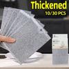 Thickened Double - Layer Metal Steel Wire Rags Dishwashing Double - Sided Dishcloth: Non - Stick Oil & Perfect for Home Kitchen