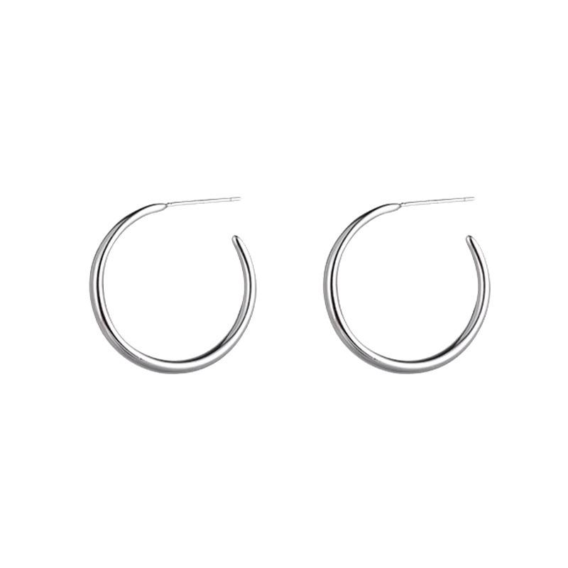 Damen 2026 Hochwertige Schlichte Creolen - Ohrstecker im leichten Luxusstil