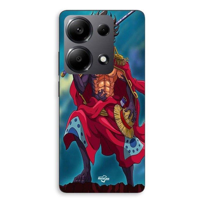 Coque de téléphone - MANIACASE - Xiaomi Redmi Note 13 Pro 4G - Silicone - Souple - One Piece Luffy Gear 5