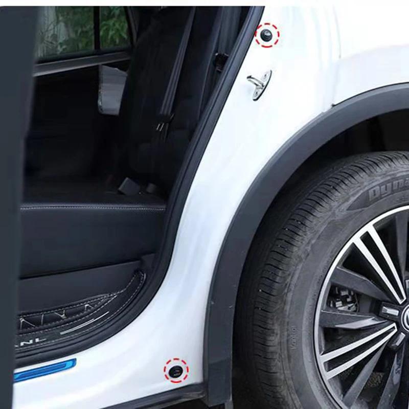 Universal Car Door Bumper Protector Stickers Shock Absorbing Mute Noise Gaskets for Cars Trucks SUV - Vehicle Bumper Protection