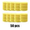 Car Waxing Sponge Pad Polish Foam Applicator Car Round Waxing Polish Sponges High Density Auto Detailing Accessories Tools 100mm