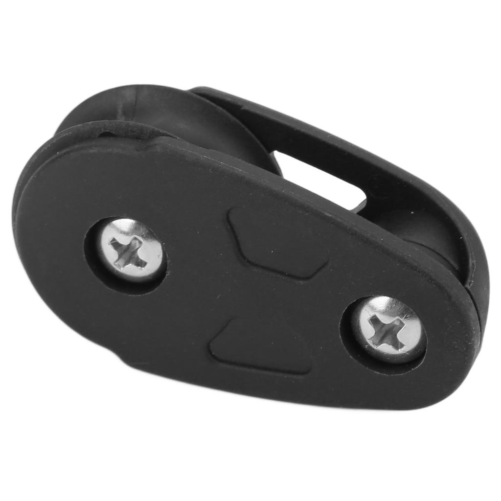 Scripete din plastic pentru caiac, bloc scripete, glisor de ancorare pe șină, cărucior, roată scripete pentru accesorii barcă canoe