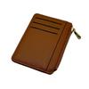 Large Capacity Ultra Thin Card Bag Creative Zipper Multi Slot Wallet for Students Travelers Professionals