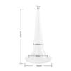 Home Improvement Caulking Nozzle Structural Glue Nozzle White