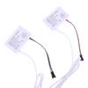 EU 12W Smart Mirror Touch Switch, 3 Color Changing / Single Color Waterproof Sensor Switch for LED Bathroom Mirror Lights