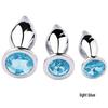 G-Spot Rear Garden Metal Butt Plug: Unisex Adult Flirting Toy