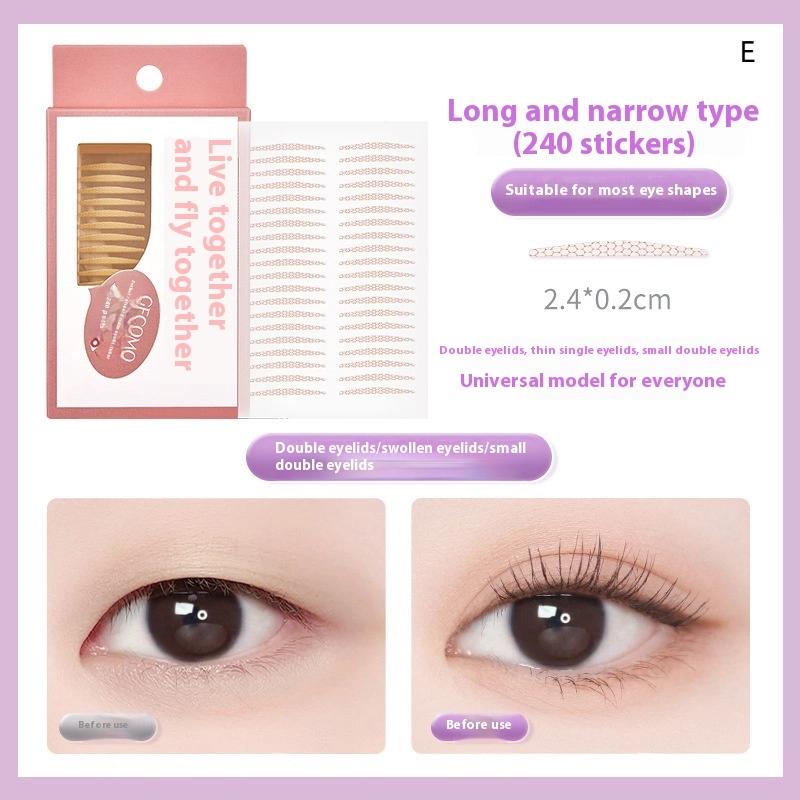 90/240 PIÈCES Autocollants Paupières Doubles Naturels Invisibles Et Longue Durée Façonnant Grands Yeux Bandelettes Beauté Pour Personne à Paupière Simple