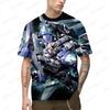 Trend Tee Shirt Men T-shirt Short Cosplay Tops  Oversized Clothing T-shirts Hip Hop Y2k