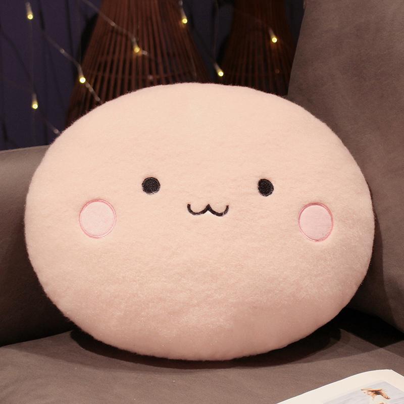 Creatieve Broodje Vorm Pluche Speelgoed Gevuld Zacht Knoedel Kussen Kawaii Kussen Simulatie Voedsel Pop Cadeau voor Kinderen Woondecoratie