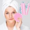 60pcs/set Good Resilience Compressed Face Wash Sponge Skin Care Tool Wash Puff Sponge  Women