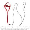 1Pcs Adjustable Parrot Training Harness Anti-Bite Flying Traction Rope Sturdy Strap for Outdoor Walking Flight