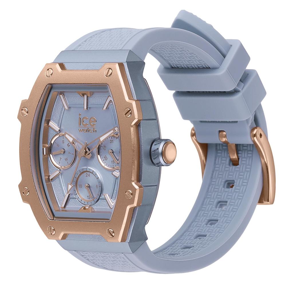 [Ice Watch] Ice Watch Authentic Ice Boliday Glacier Blue 022860 Women's Watch with Silicone Strap and Multifunction Function