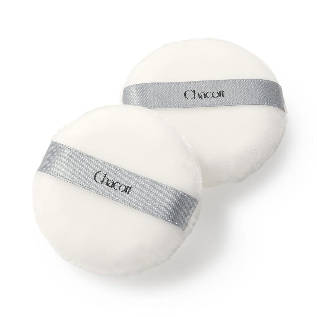 Chacott Powder Puff (2 pieces) Velvet weave factory developed Diameter approximately 6cm Thickness 1.5cm Standard