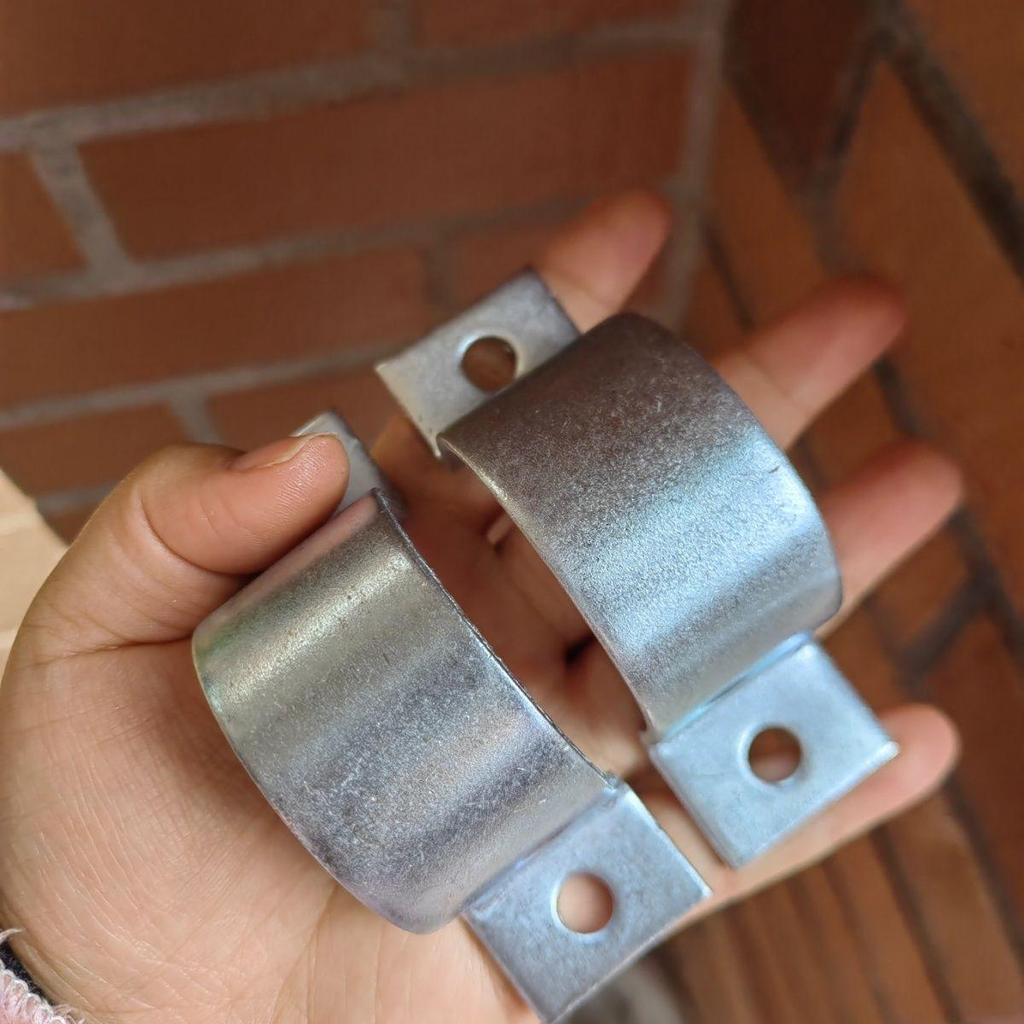 Extra Thick 3mm PPR Pipe Clamp Hoops, U-Shaped Wall Mount, 30mm Wide