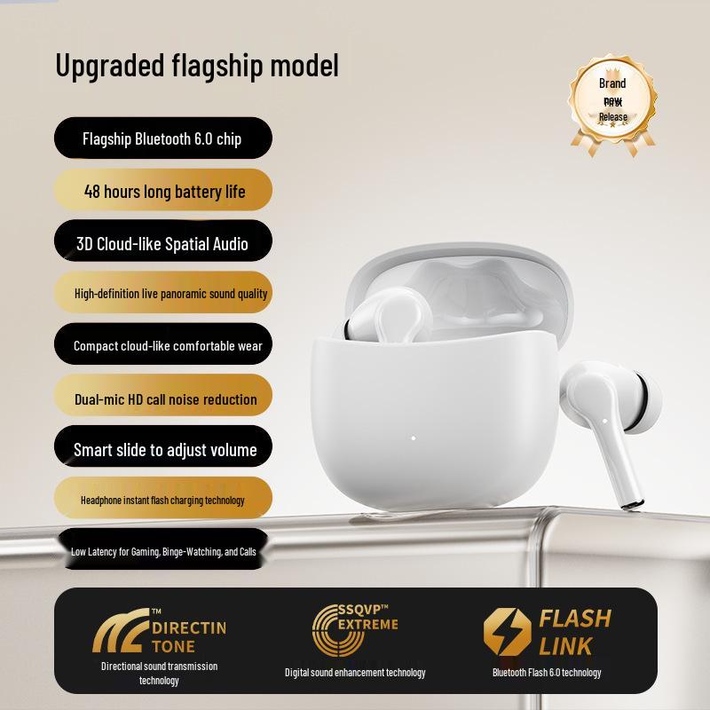 BT19 Bluetooth TWS In-Ear Earbuds with Type-C, High-Quality Sound