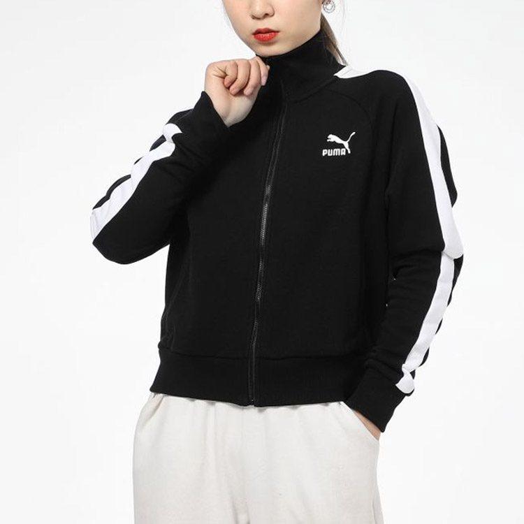 Puma T7 Jackets Women's Black Lapel Moderate Other 531411-01