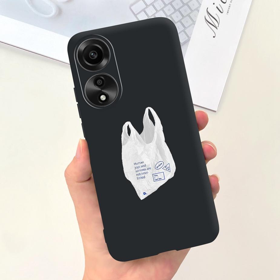 For Oppo A78 4G Case CPH2565 Cute Dinosaur Cartoon Painted Cover Soft Silicone Phone Case For Oppo A78 A 78 OppoA78 4G 5G Fundas
