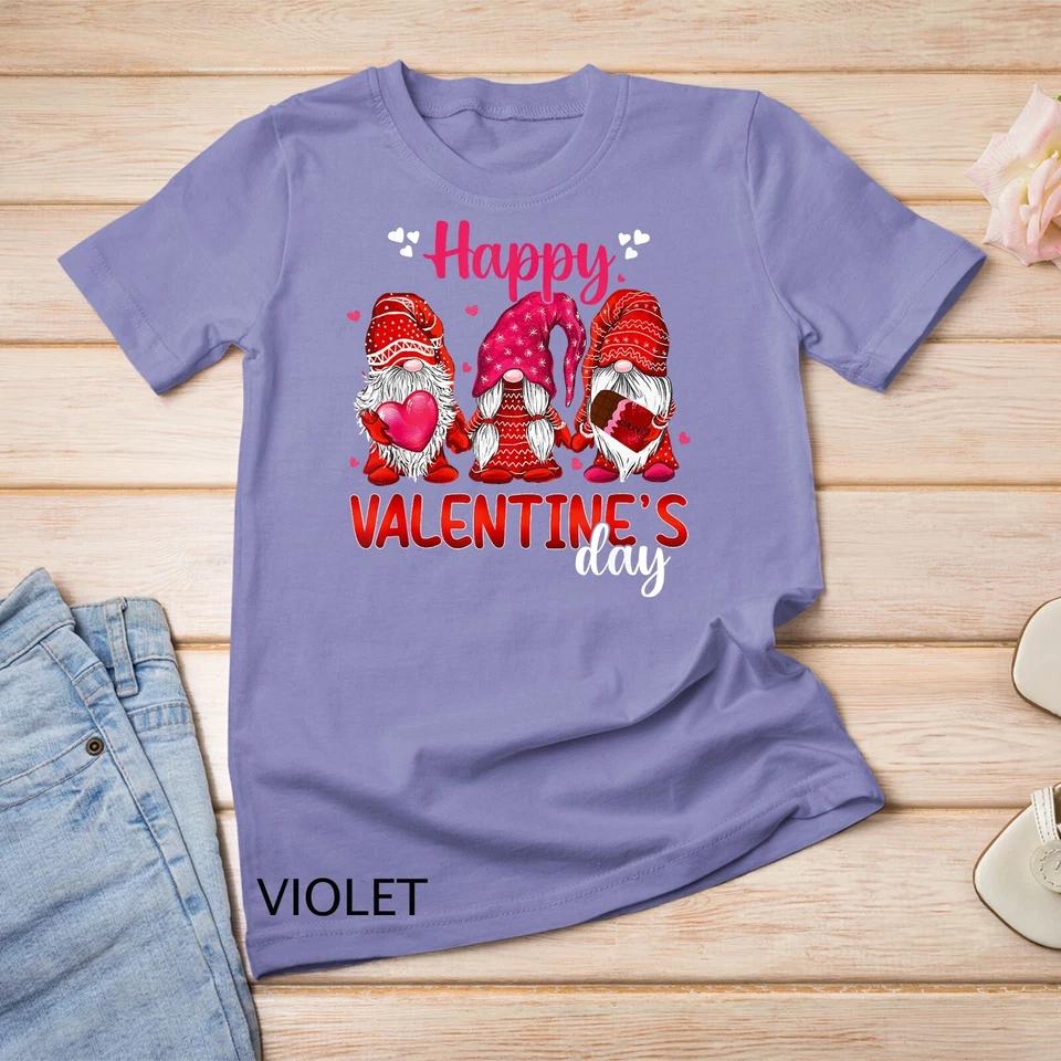 Love Gnome Squad Happy Valentine Gnome T-Shirt Unisex T-shirt 11 2XL
