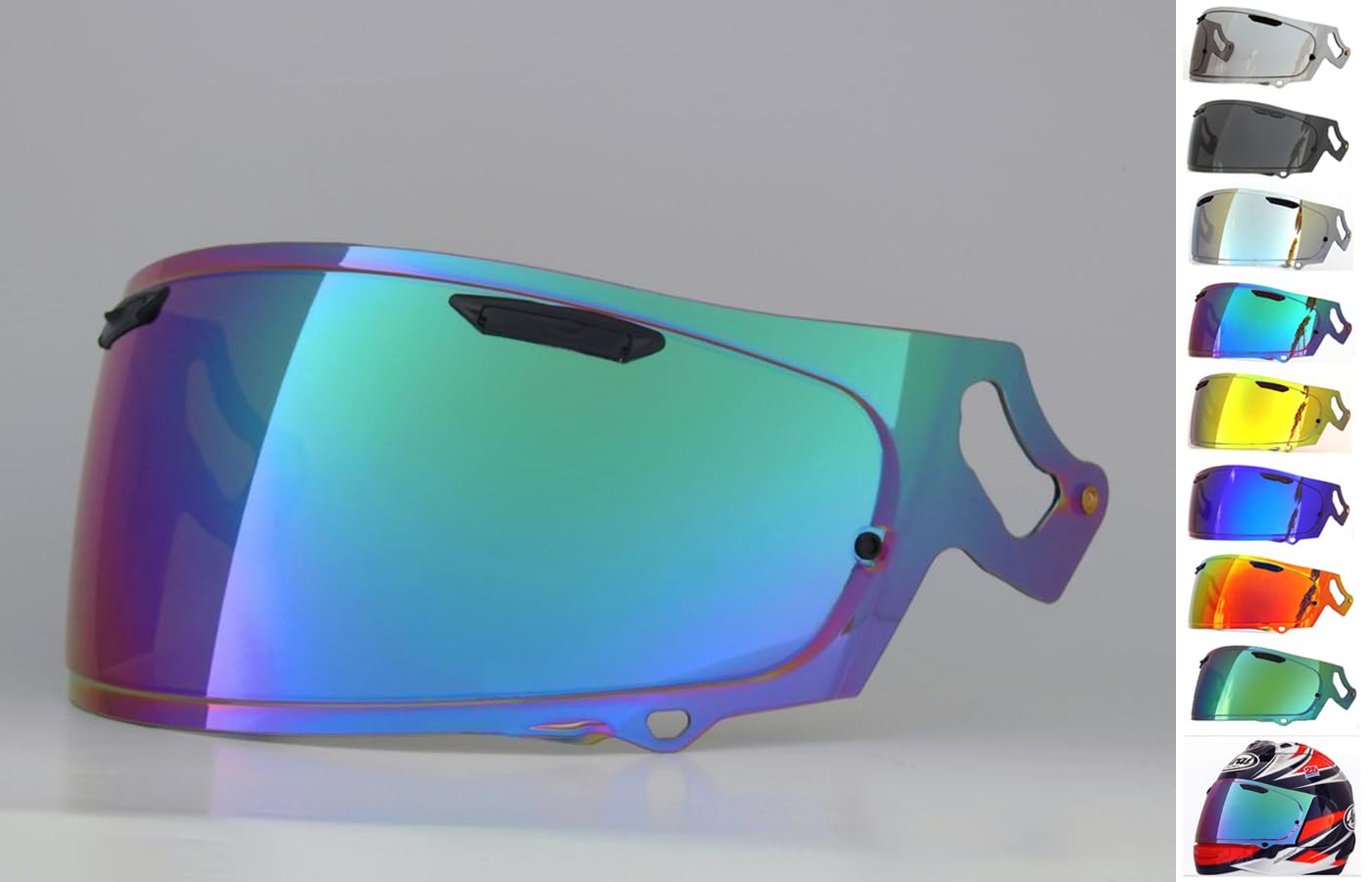 

RXP MV совместимый Иридиевое зеркало послепродажный визор XD Титановый визор VAS-V, [Arai RX-7X Astral-X Astro-GX Rapaide-Neo Vector-X ASTRAL-X ASTRO-GX