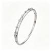 Alloy Bracelets Woman Bangle Zircon for Woman Golden Love Crystal Wedding Feminina Luxury Jewellery Gifts